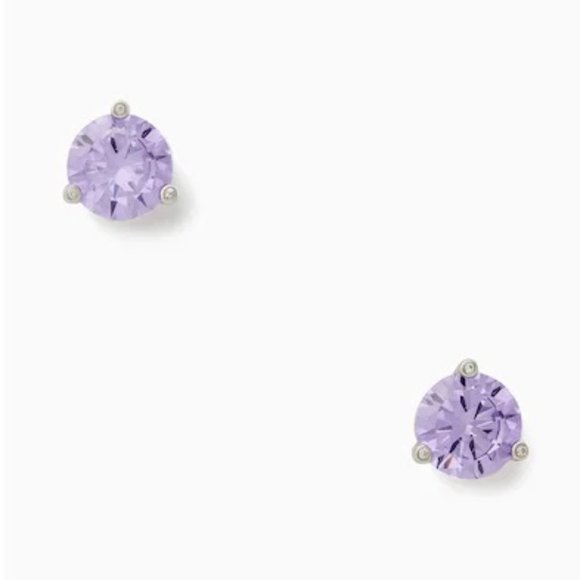 ♠️ Kate Spade ♠️️ Rise and Shine Lilac Studs - Picture 6 of 8